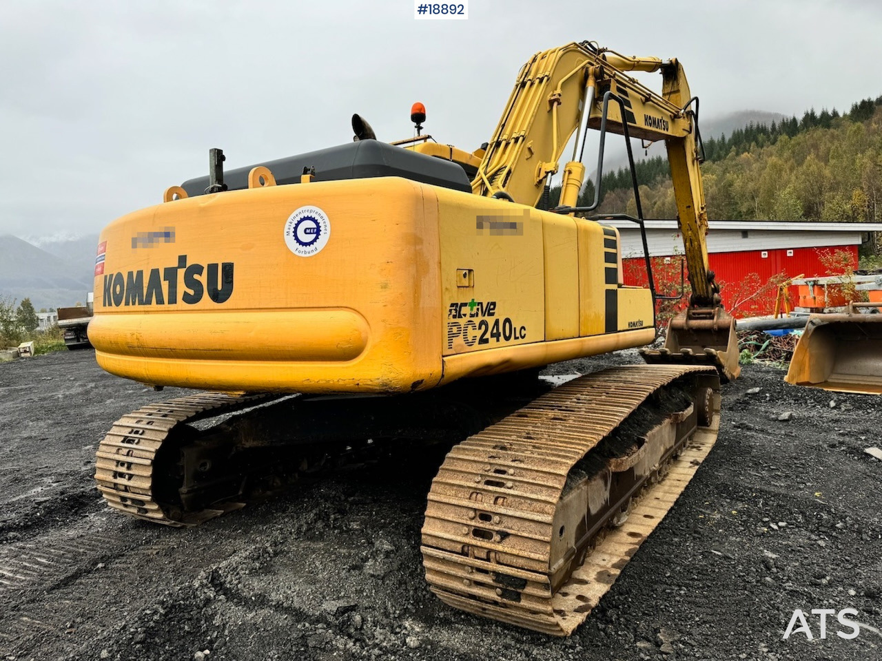 Komatsu PC240LC-6K Beltegraver m/ Graveskuffe - Багер: снимка 5 Komatsu PC240LC-6K Beltegraver m/ Graveskuffe - Багер: снимка 5