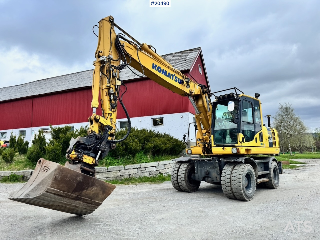 Komatsu PW160-8 - Колесен товарач: снимка 1 Komatsu PW160-8 - Колесен товарач: снимка 1
