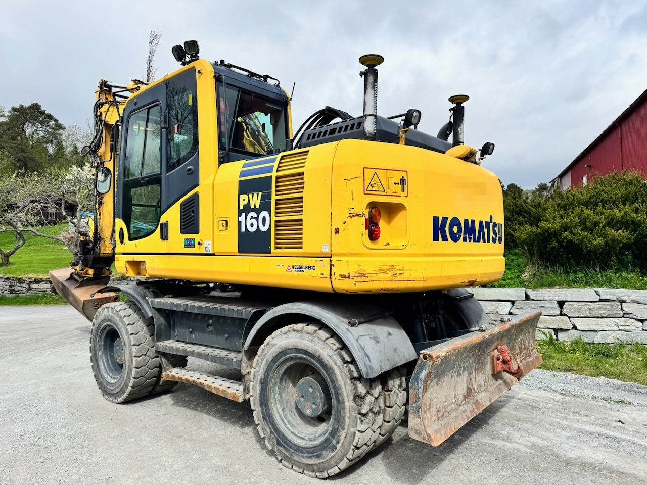 Komatsu PW160-8 - Колесен товарач: снимка 4 Komatsu PW160-8 - Колесен товарач: снимка 4