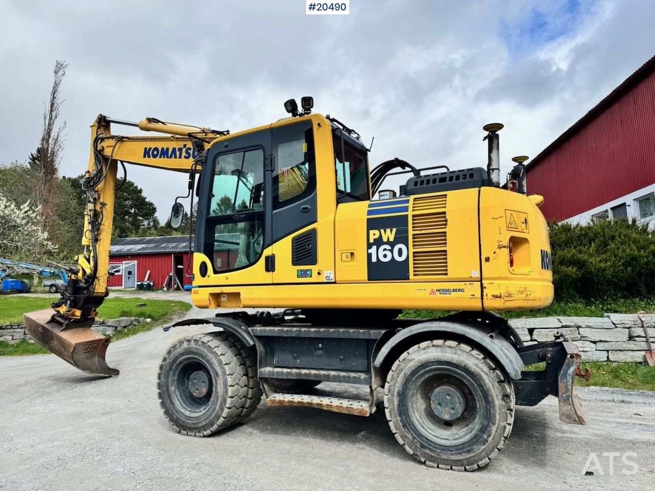 Komatsu PW160-8 - Колесен товарач: снимка 3 Komatsu PW160-8 - Колесен товарач: снимка 3