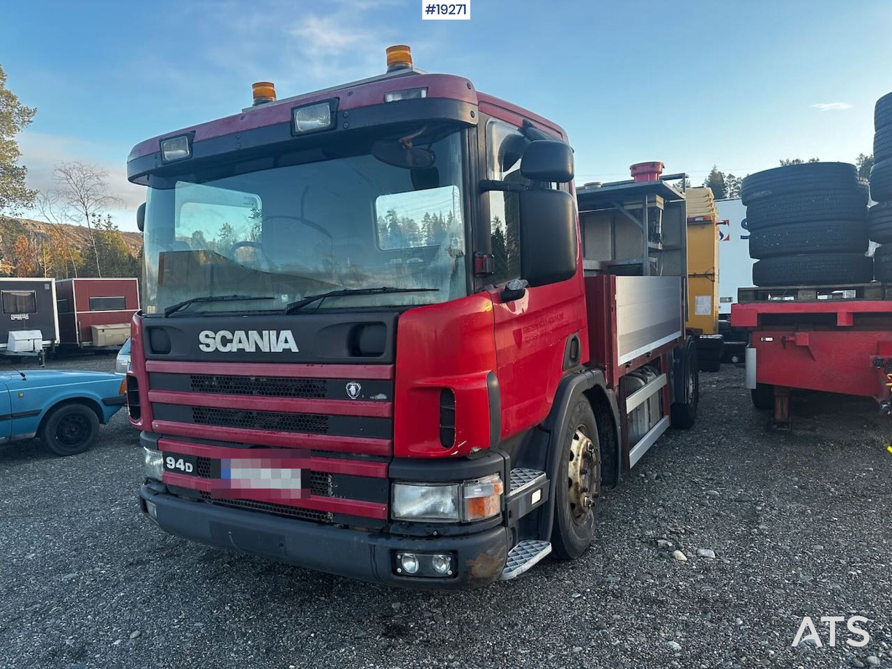 Scania P94 bufferbil m/ Euroskilt pute. Lav km - Комунална/ Специална техника, Камион: снимка 3 Scania P94 bufferbil m/ Euroskilt pute. Lav km - Комунална/ Специална техника, Камион: снимка 3
