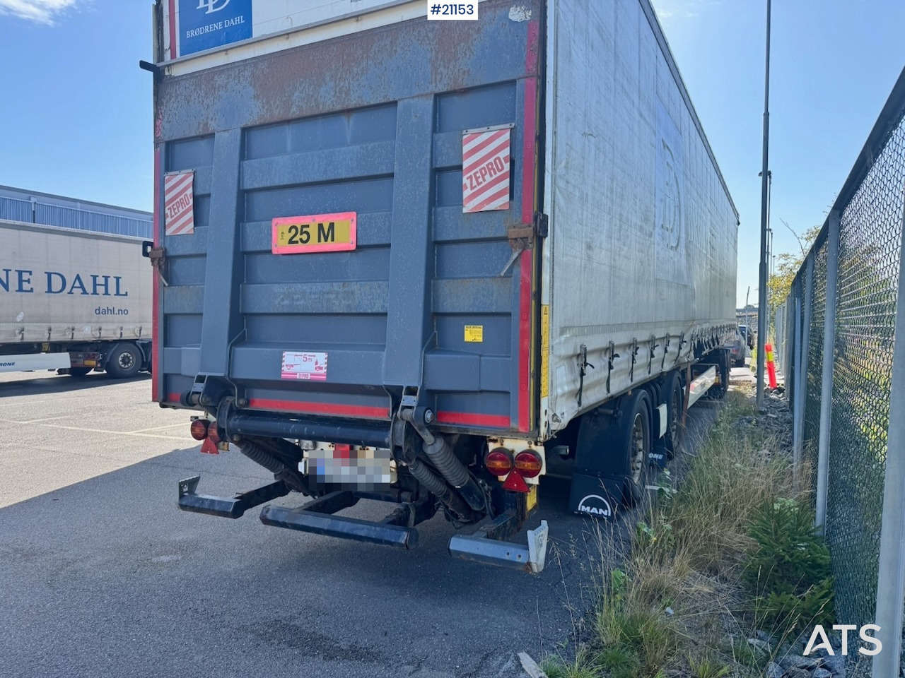 Krone Krone Citysemi - Брезентово ремарке: снимка 4 Krone Krone Citysemi - Брезентово ремарке: снимка 4