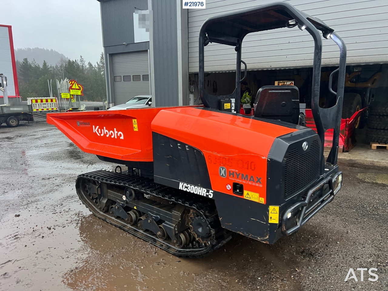 Kubota kc300hr-5 - Верижен самосвал: снимка 5 Kubota kc300hr-5 - Верижен самосвал: снимка 5