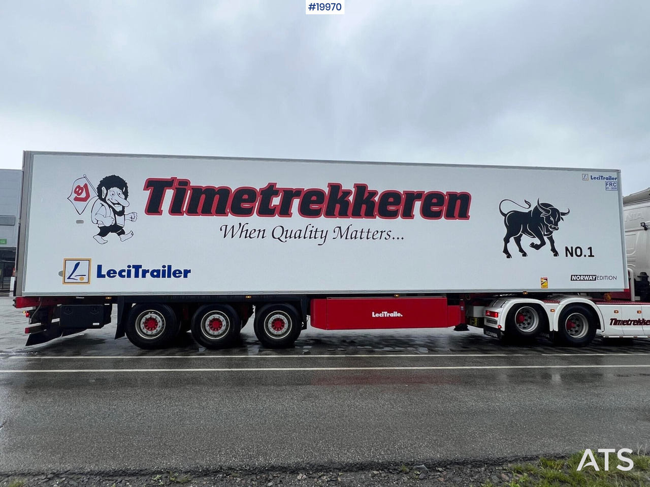LeciTrailer 2023 Lecitrailer Skapsemi m/ kjøl/frys aggregat og Bommer! - Рефрижератор полуремарке: снимка 1 LeciTrailer 2023 Lecitrailer Skapsemi m/ kjøl/frys aggregat og Bommer! - Рефрижератор полуремарке: снимка 1