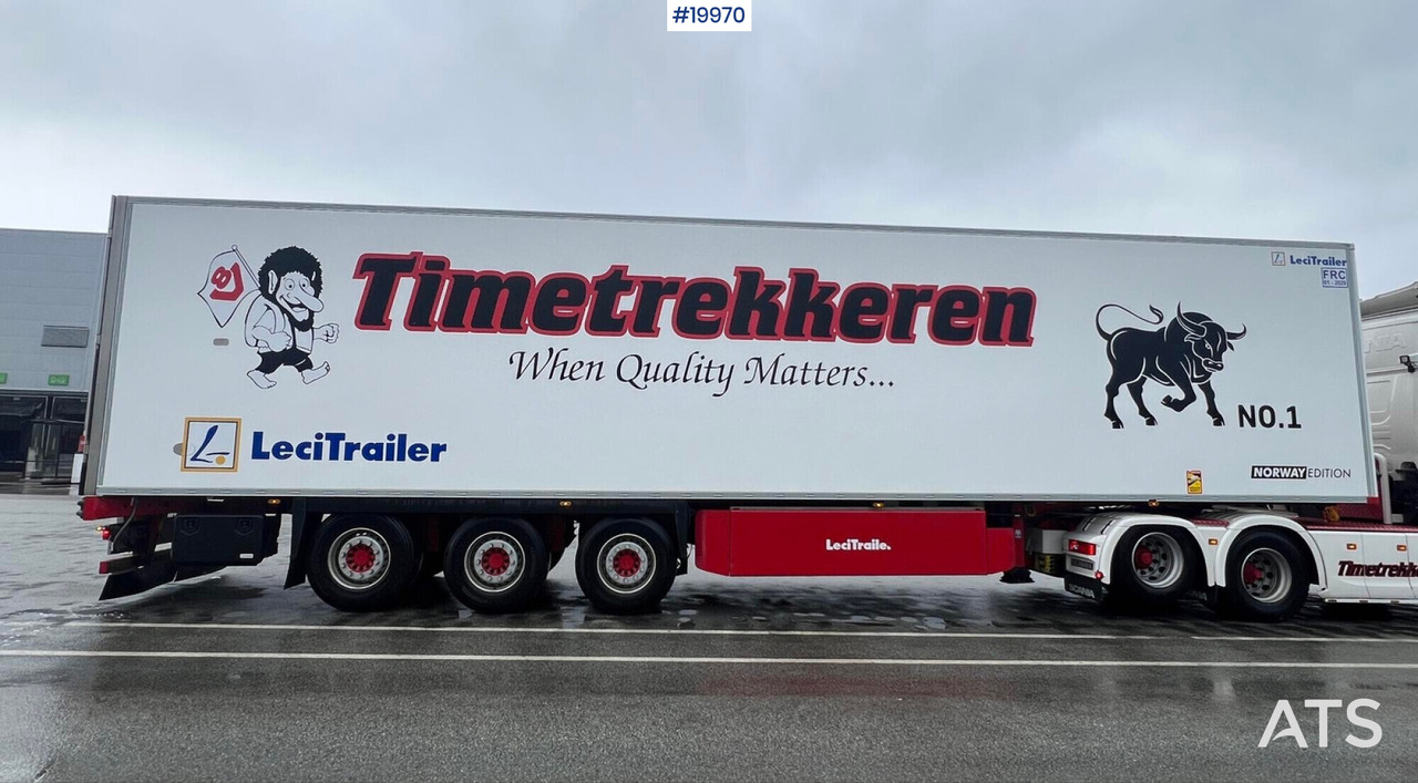 LeciTrailer 2023 Lecitrailer Skapsemi m/ kjøl/frys aggregat og Bommer! - Рефрижератор полуремарке: снимка 2 LeciTrailer 2023 Lecitrailer Skapsemi m/ kjøl/frys aggregat og Bommer! - Рефрижератор полуремарке: снимка 2