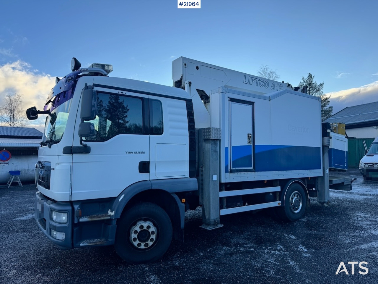 MAN 2010 MAN TGM 15.250 Liftbil m/ 18 m Arbeidshøyde. 132 000 km! - Автовишка: снимка 3 MAN 2010 MAN TGM 15.250 Liftbil m/ 18 m Arbeidshøyde. 132 000 km! - Автовишка: снимка 3