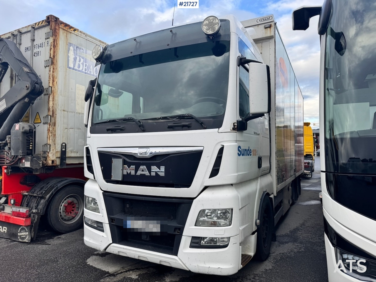 MAN MAN TGX 26.440 Skapbil m/ Full sideåpning. Rep objekt. - Камион фургон: снимка 5 MAN MAN TGX 26.440 Skapbil m/ Full sideåpning. Rep objekt. - Камион фургон: снимка 5