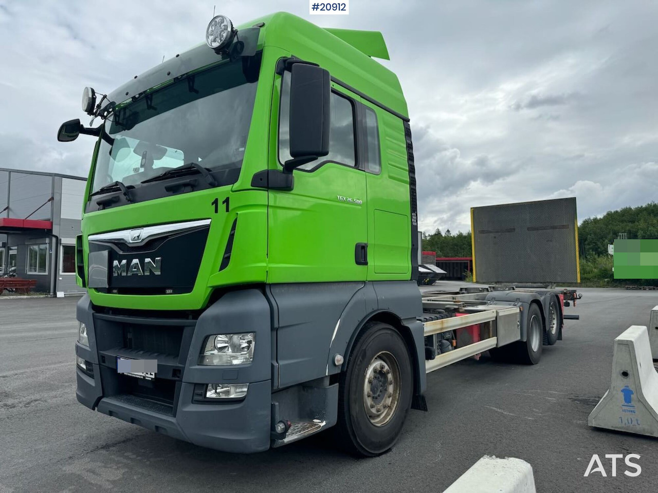 Контейнеровоз/ Сменна каросерия камион MAN TGX 26.500: снимка 10