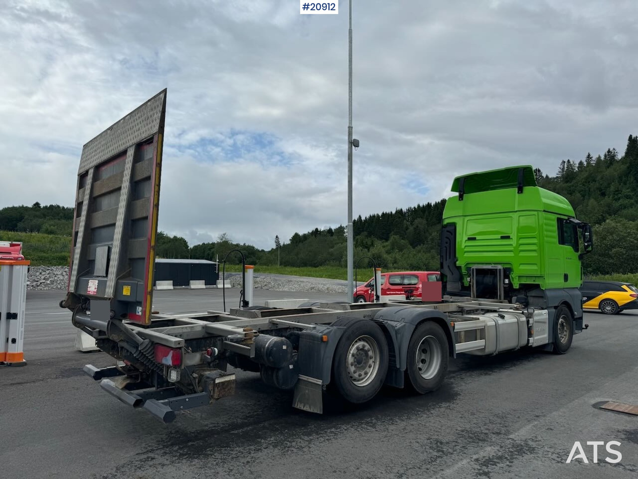 Контейнеровоз/ Сменна каросерия камион MAN TGX 26.500: снимка 6