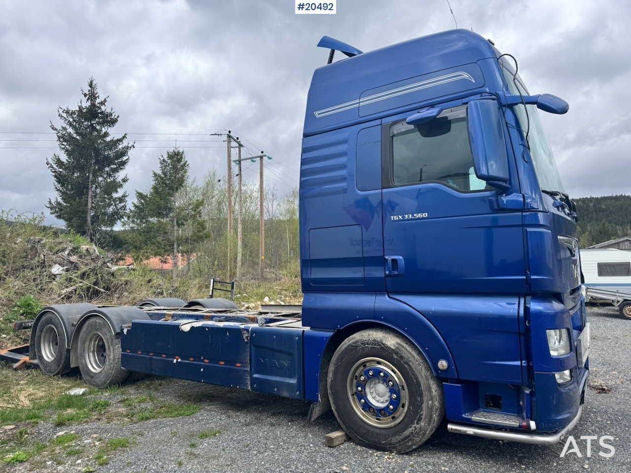 MAN TGX 33.560 - Шаси кабина: снимка 5 MAN TGX 33.560 - Шаси кабина: снимка 5