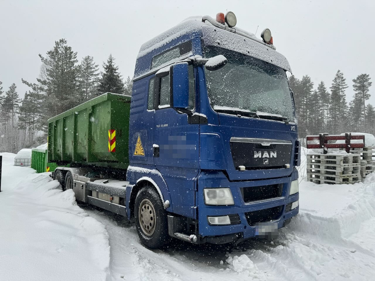 MAN TGX 33.680 Krokbil med Palift Krok - Мултилифт с кука камион: снимка 1 MAN TGX 33.680 Krokbil med Palift Krok - Мултилифт с кука камион: снимка 1