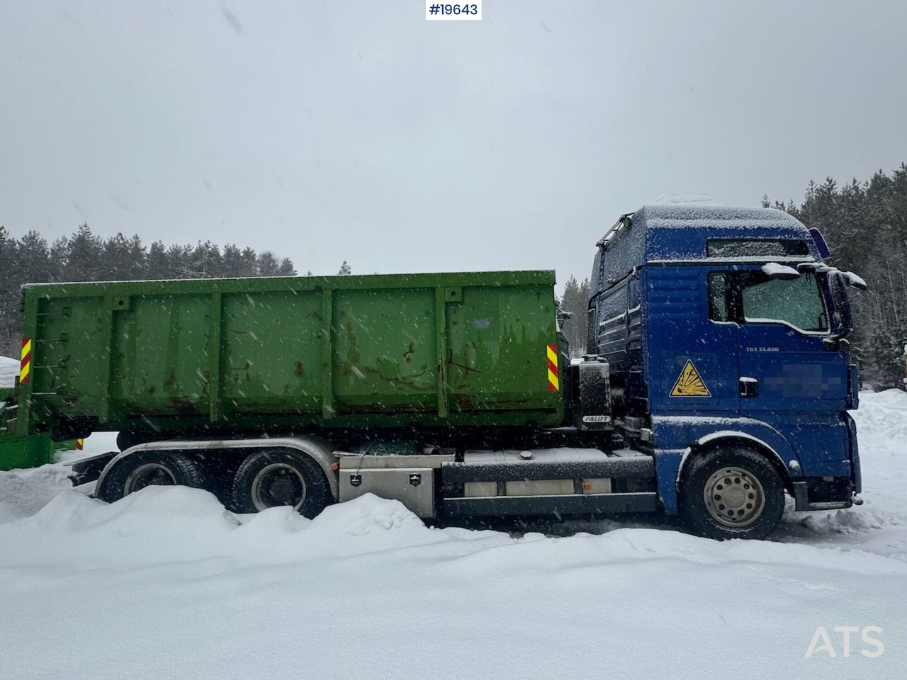 MAN TGX 33.680 Krokbil med Palift Krok - Мултилифт с кука камион: снимка 3 MAN TGX 33.680 Krokbil med Palift Krok - Мултилифт с кука камион: снимка 3