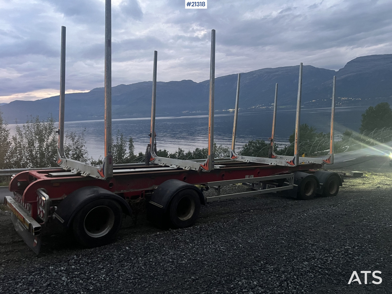 MVB10 MVB10-FLS4 4 akslet Tømmerhenger - Ремарке за дърва: снимка 3 MVB10 MVB10-FLS4 4 akslet Tømmerhenger - Ремарке за дърва: снимка 3