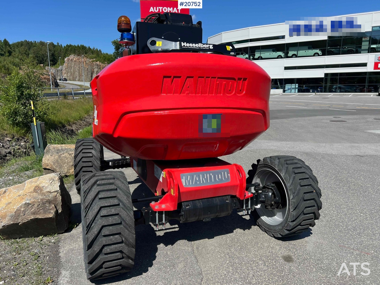 Manitou 180 ATJ - Телескопична платформа: снимка 4 Manitou 180 ATJ - Телескопична платформа: снимка 4