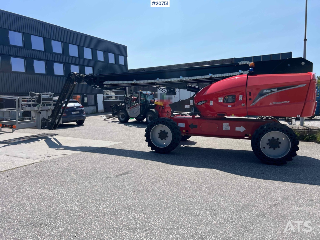 Manitou 220 TJ+ - Телескопична платформа: снимка 3 Manitou 220 TJ+ - Телескопична платформа: снимка 3