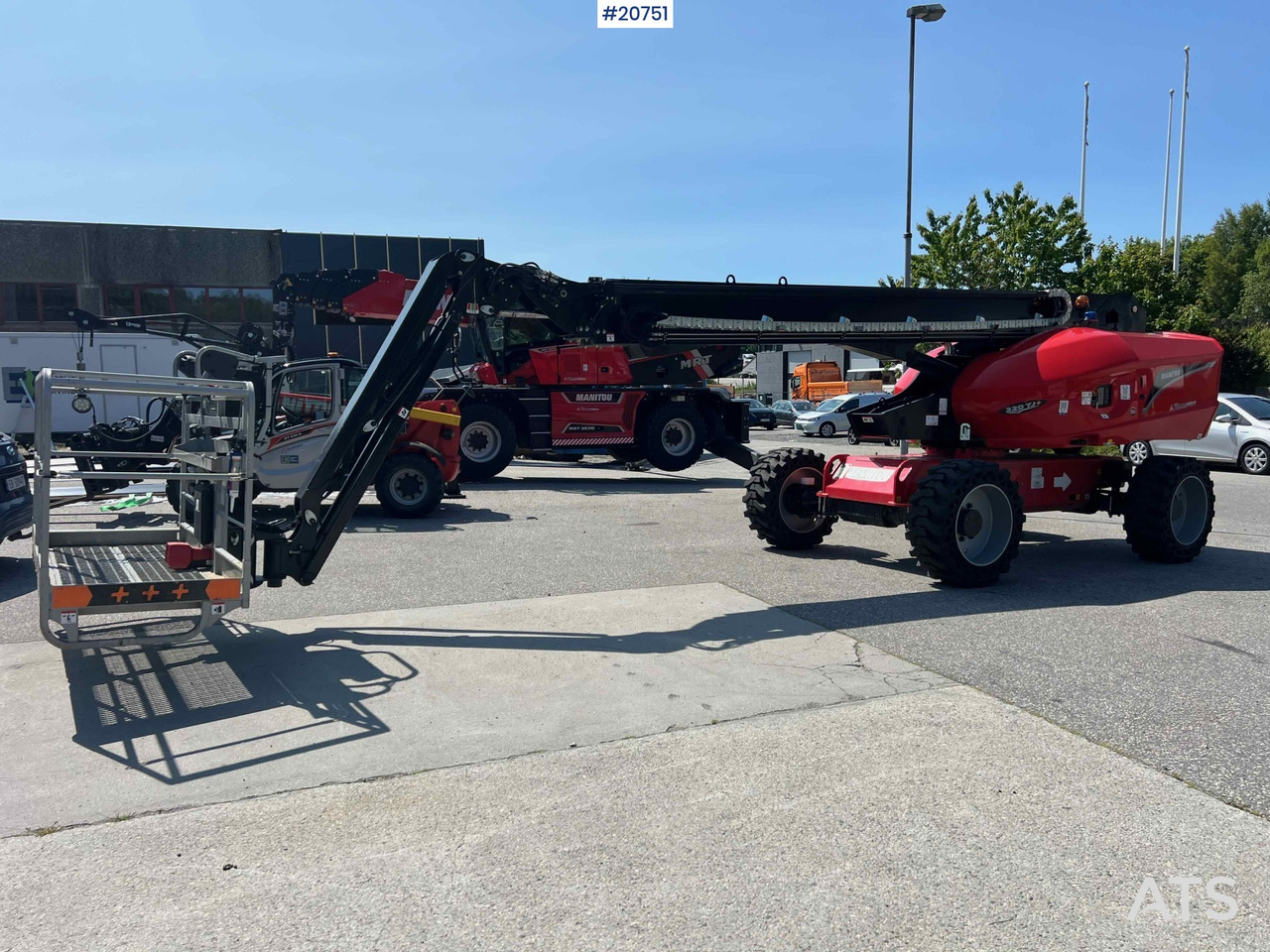 Manitou 220 TJ+ - Телескопична платформа: снимка 5 Manitou 220 TJ+ - Телескопична платформа: снимка 5