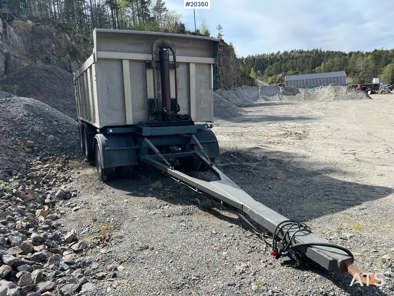 Maur 3 akslet slephenger - Самосвал ремарке: снимка 3 Maur 3 akslet slephenger - Самосвал ремарке: снимка 3