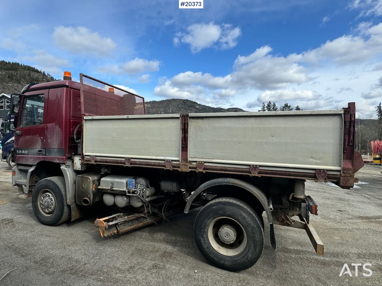Mercedes Actros 1840 - Самосвал камион: снимка 5 Mercedes Actros 1840 - Самосвал камион: снимка 5