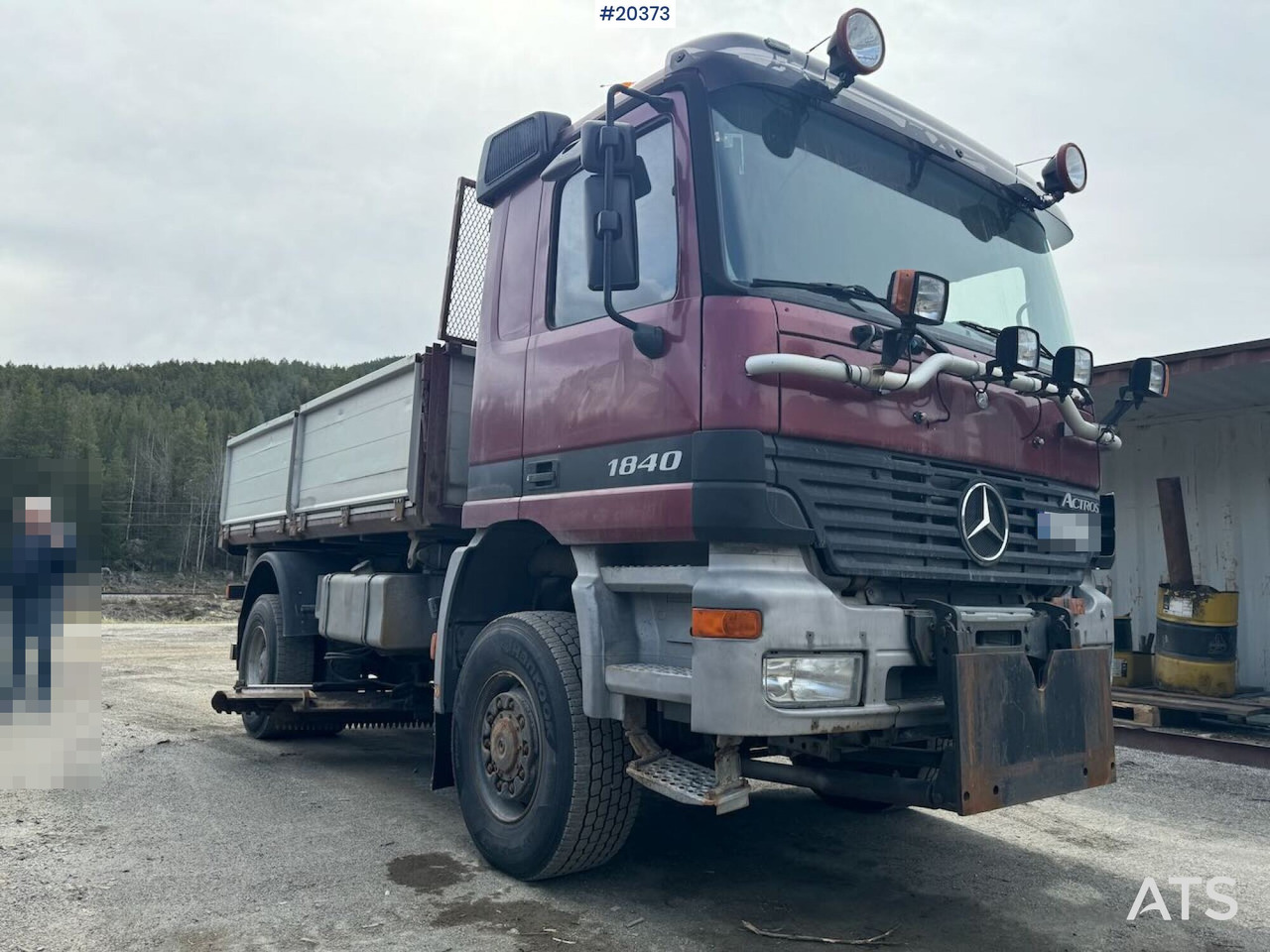 Mercedes Actros 1840 - Самосвал камион: снимка 1 Mercedes Actros 1840 - Самосвал камион: снимка 1