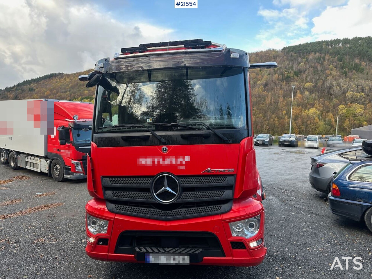 Mercedes Actros 2543 6x2 2 – kammers komprimatorbil m/ 2020 JOAB Anaconda twin påbygg - Боклукчийска кола: снимка 5 Mercedes Actros 2543 6x2 2 – kammers komprimatorbil m/ 2020 JOAB Anaconda twin påbygg - Боклукчийска кола: снимка 5