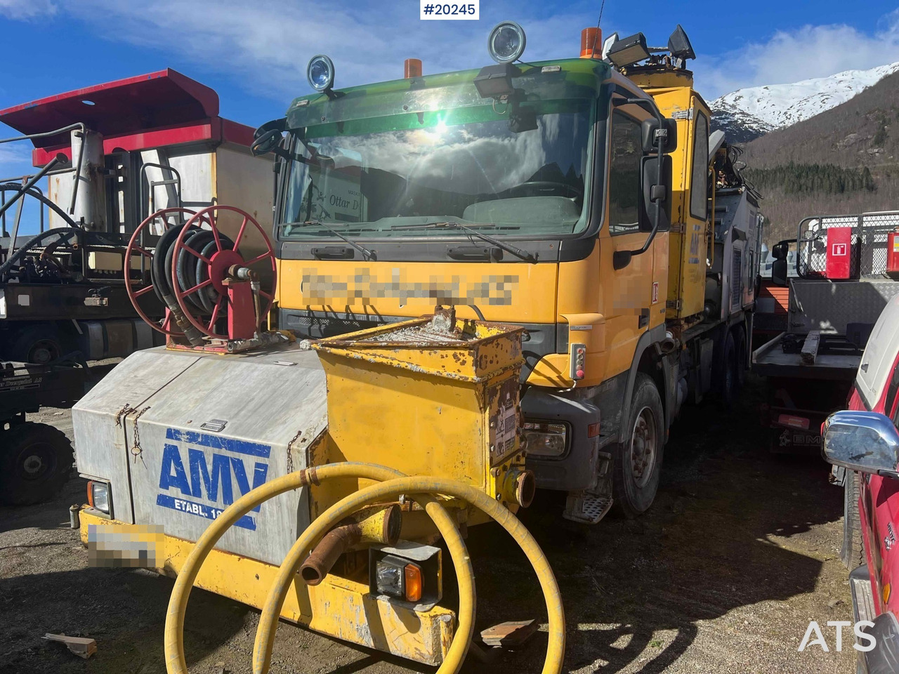 Mercedes Actros 2641 - Бетон помпа: снимка 4 Mercedes Actros 2641 - Бетон помпа: снимка 4