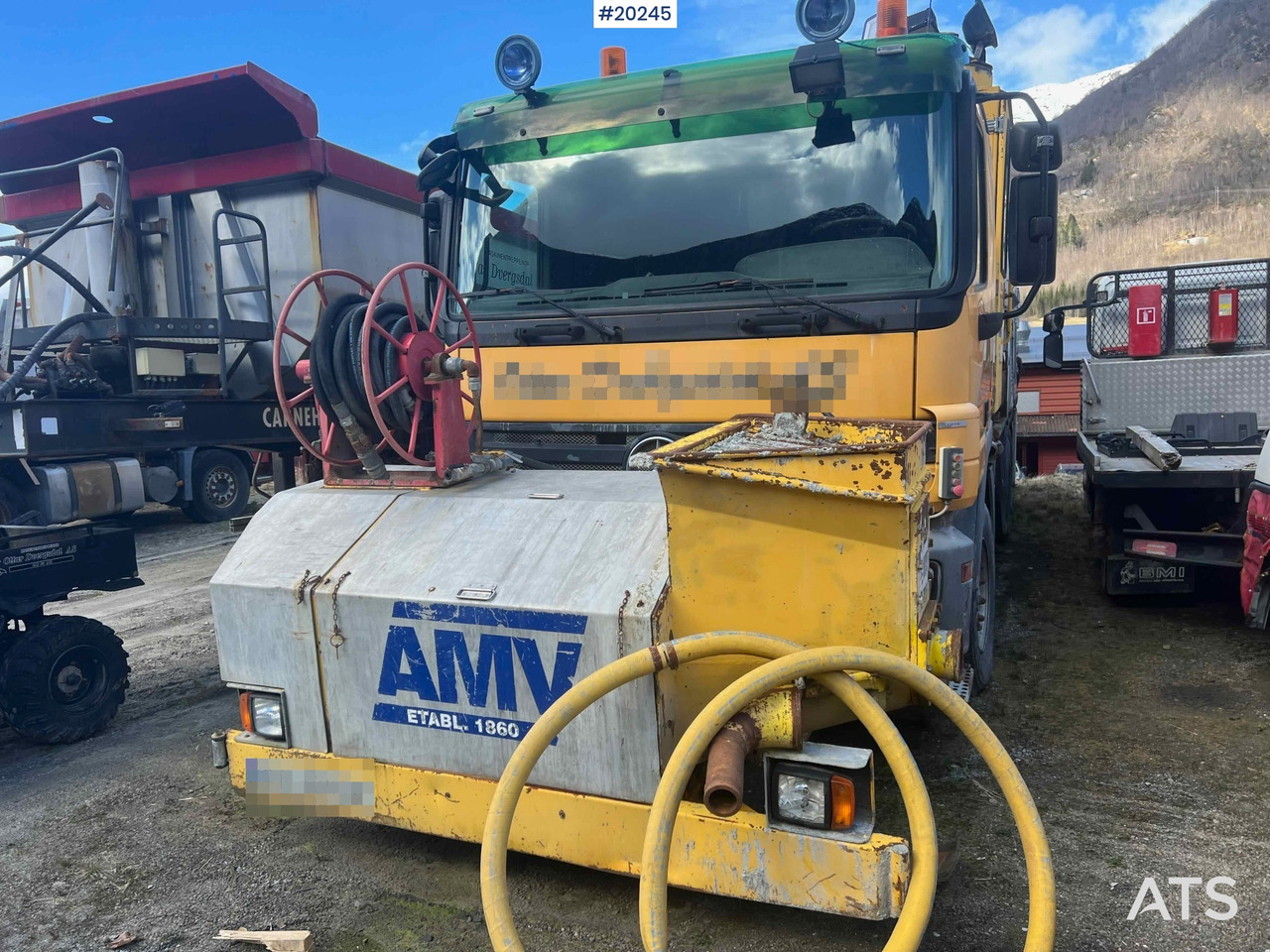 Mercedes Actros 2641 - Бетон помпа: снимка 3 Mercedes Actros 2641 - Бетон помпа: снимка 3