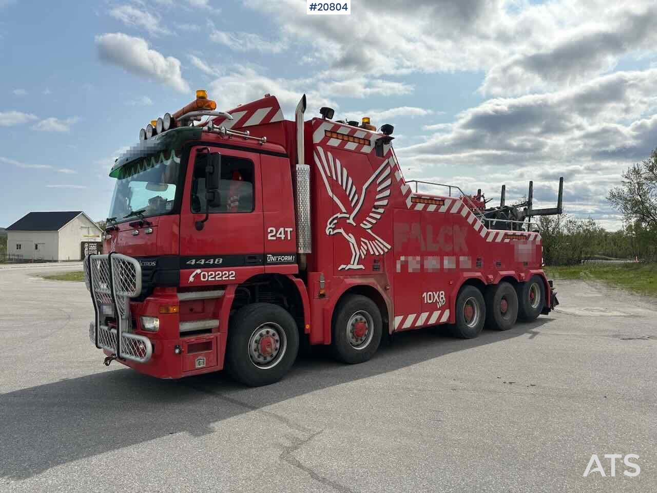 Mercedes Actros 4448 - Камион пътна помощ: снимка 2 Mercedes Actros 4448 - Камион пътна помощ: снимка 2
