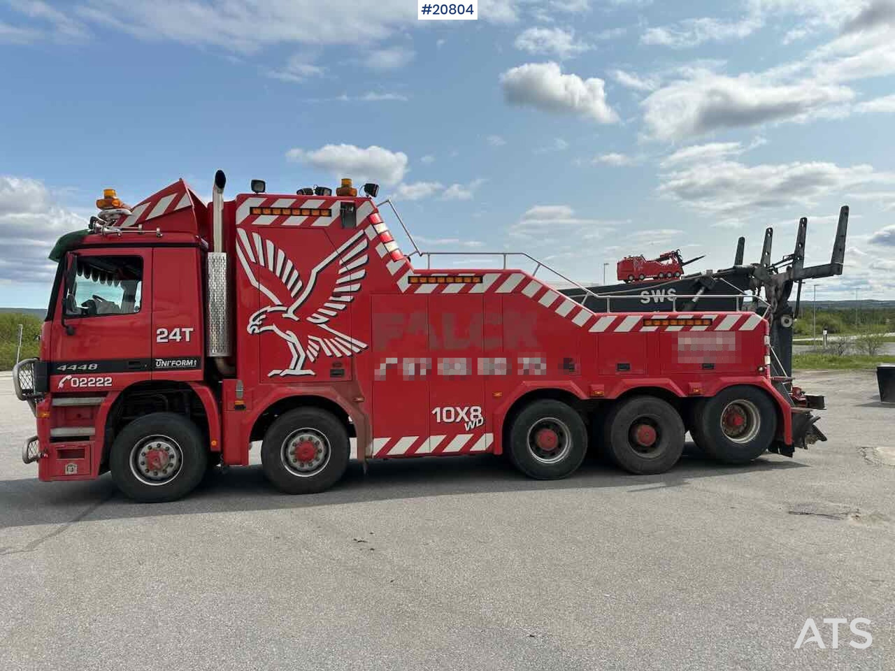 Mercedes Actros 4448 - Камион пътна помощ: снимка 4 Mercedes Actros 4448 - Камион пътна помощ: снимка 4