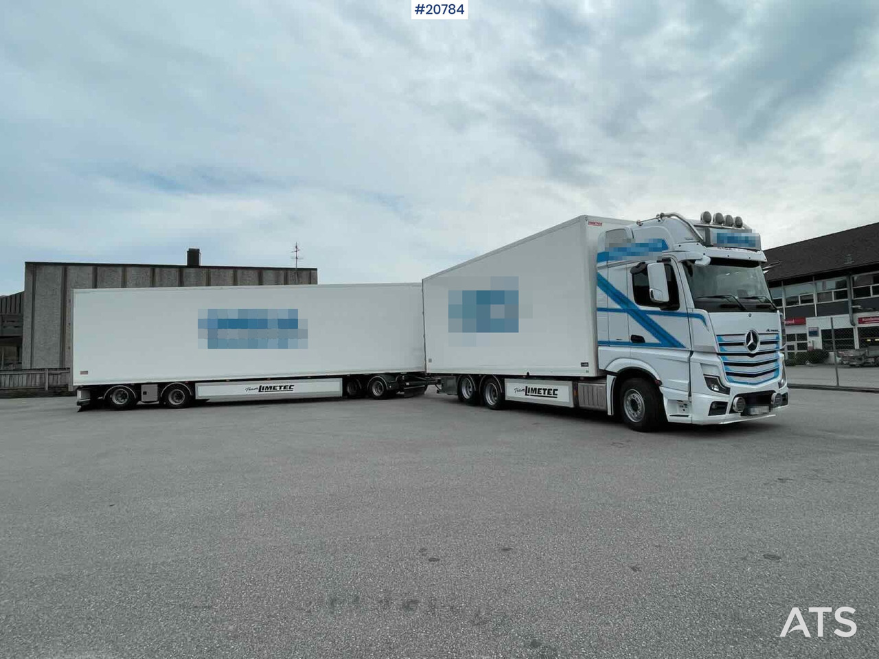 Mercedes Actros - Камион фургон: снимка 1 Mercedes Actros - Камион фургон: снимка 1