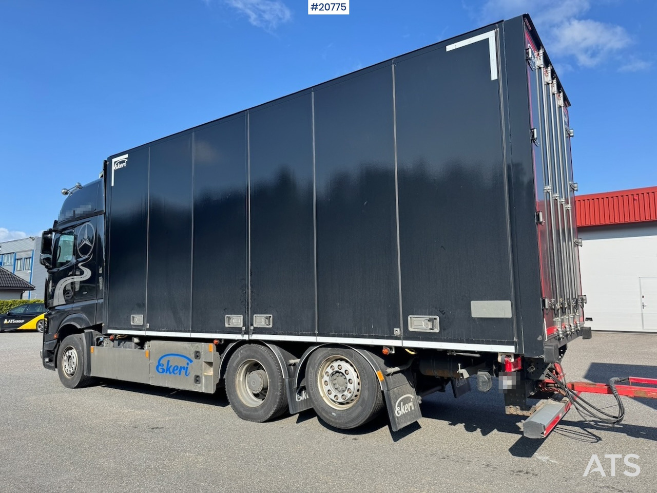 Mercedes Actros - Камион фургон: снимка 4 Mercedes Actros - Камион фургон: снимка 4