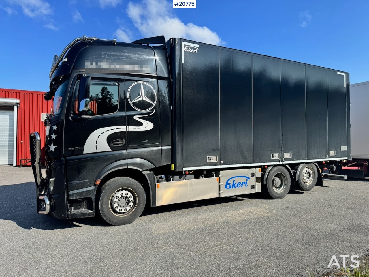 Mercedes Actros - Камион фургон: снимка 3 Mercedes Actros - Камион фургон: снимка 3