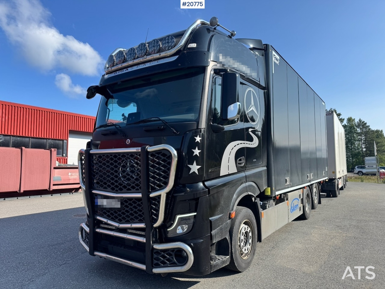 Mercedes Actros - Камион фургон: снимка 2 Mercedes Actros - Камион фургон: снимка 2