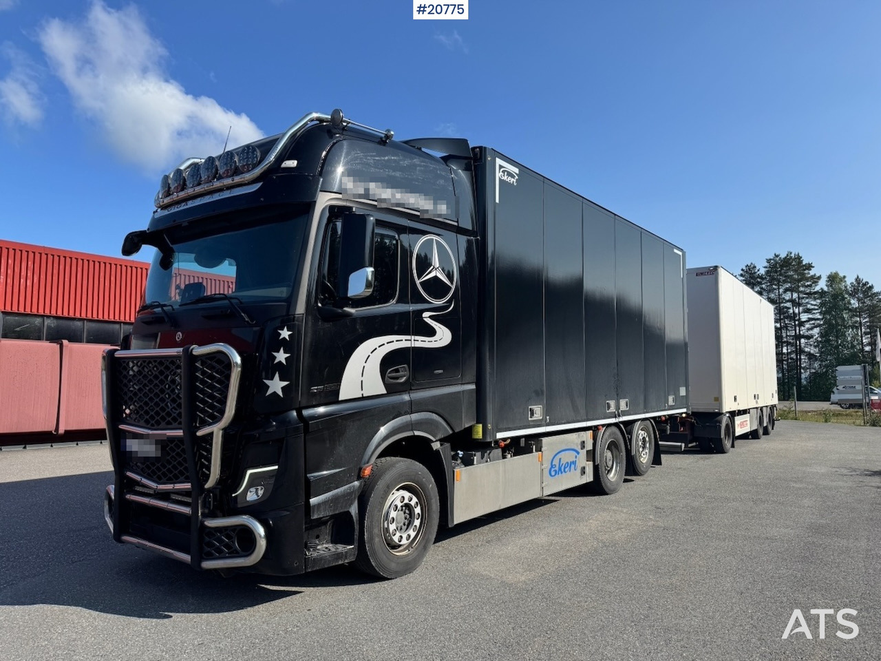 Mercedes Actros - Камион фургон: снимка 1 Mercedes Actros - Камион фургон: снимка 1