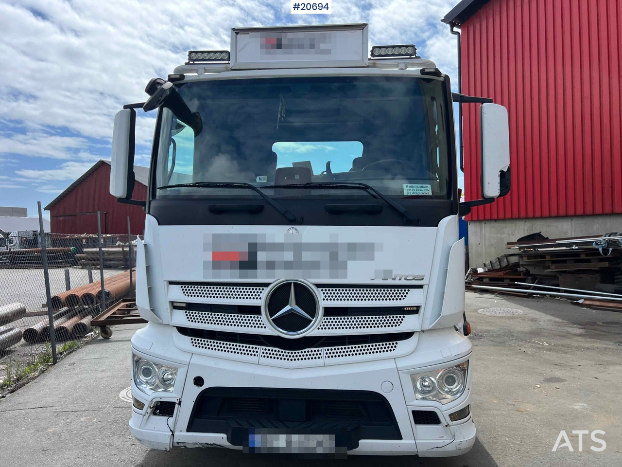 Mercedes Antos 2543 - Мултилифт с кука камион: снимка 3 Mercedes Antos 2543 - Мултилифт с кука камион: снимка 3