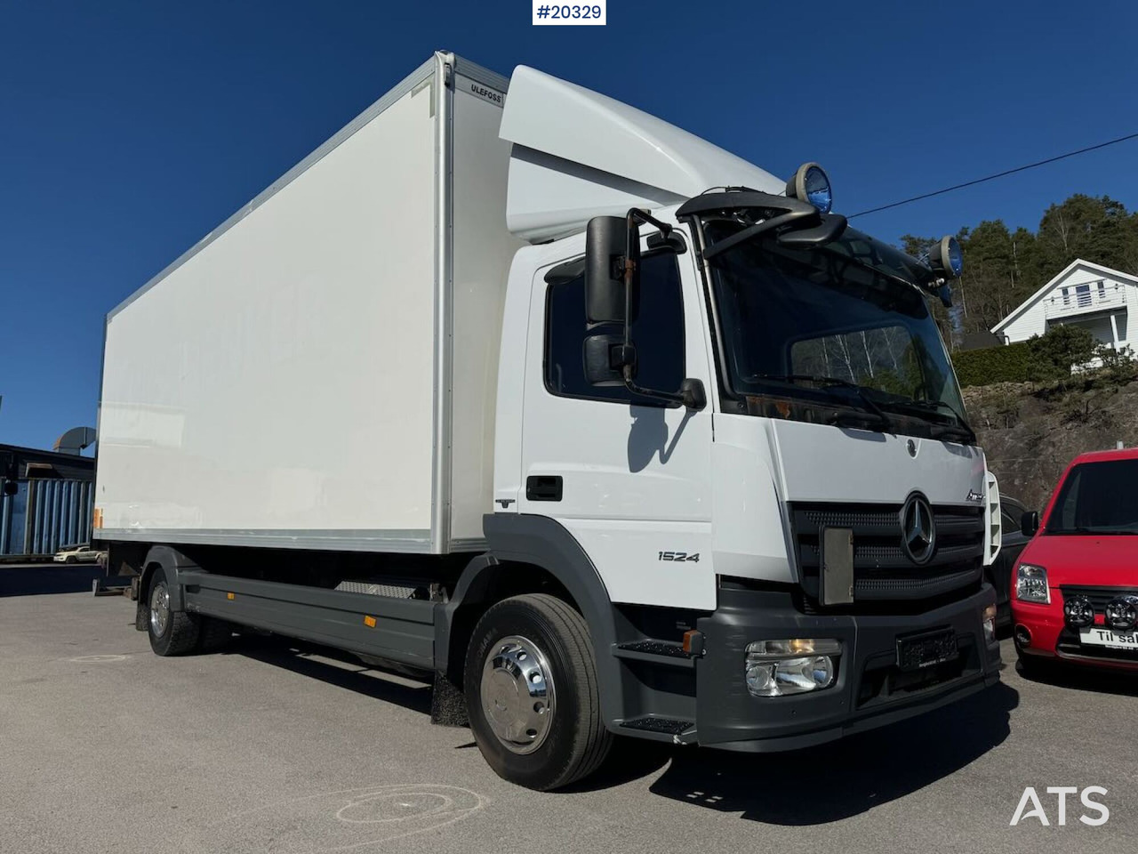 Mercedes Atego 1524 - Камион фургон: снимка 2 Mercedes Atego 1524 - Камион фургон: снимка 2