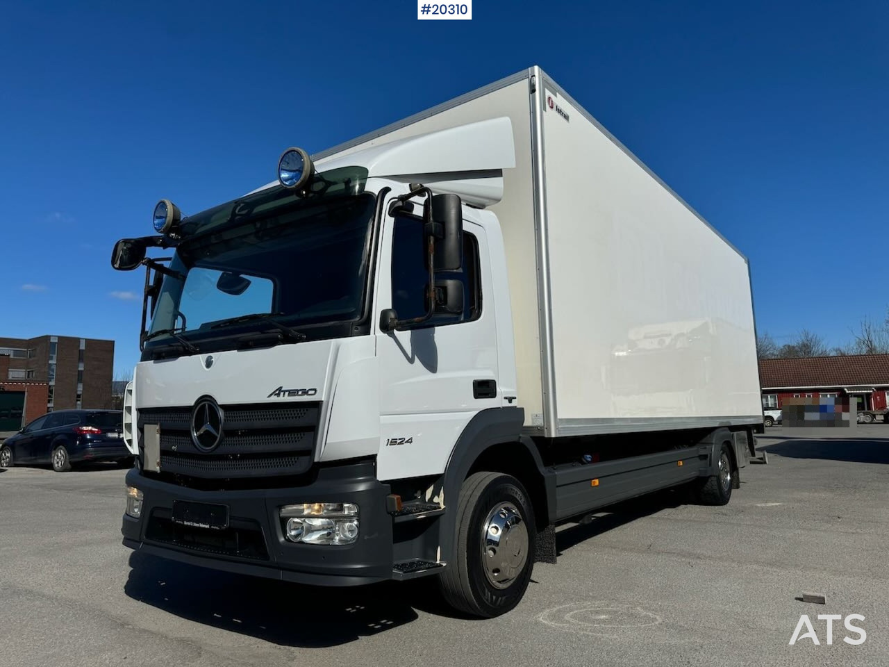 Mercedes Atego 1524 - Камион фургон: снимка 2 Mercedes Atego 1524 - Камион фургон: снимка 2