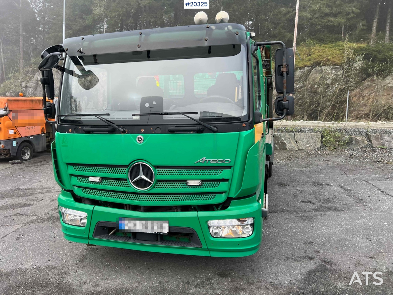 Mercedes Atego 1524 - Мултилифт за контейнери камион: снимка 3 Mercedes Atego 1524 - Мултилифт за контейнери камион: снимка 3