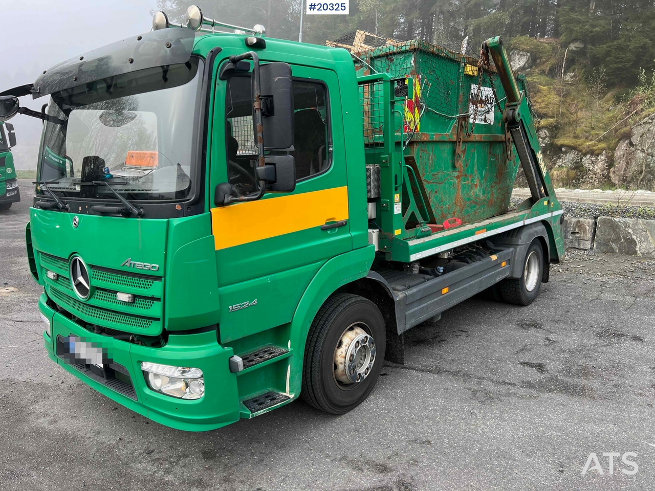 Mercedes Atego 1524 - Мултилифт за контейнери камион: снимка 1 Mercedes Atego 1524 - Мултилифт за контейнери камион: снимка 1