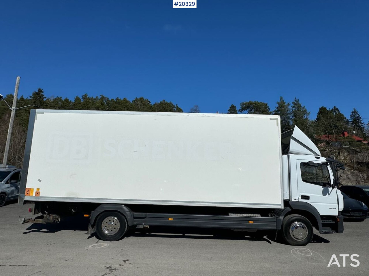Mercedes Atego 1524 - Камион фургон: снимка 4 Mercedes Atego 1524 - Камион фургон: снимка 4