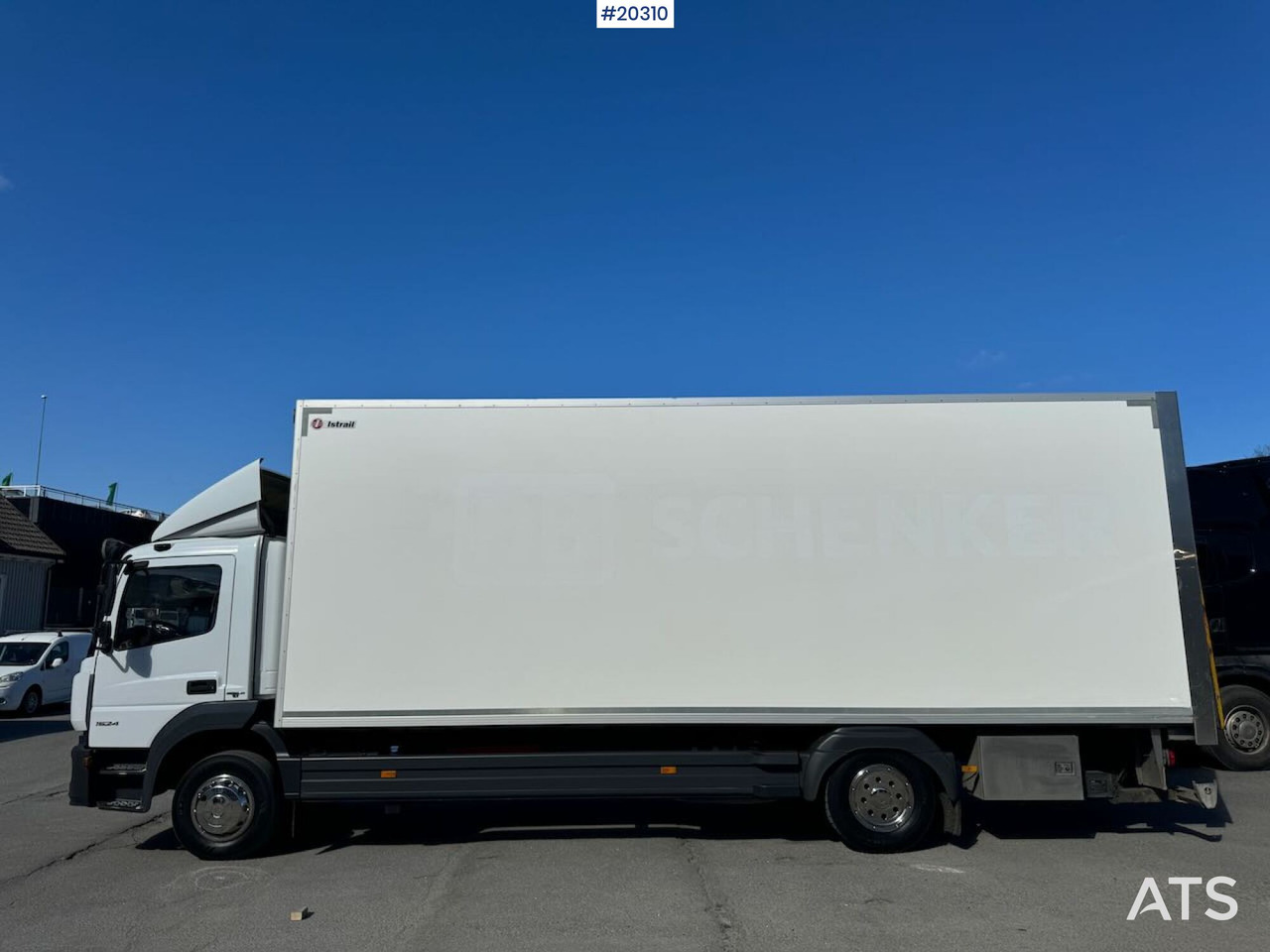 Mercedes Atego 1524 - Камион фургон: снимка 3 Mercedes Atego 1524 - Камион фургон: снимка 3