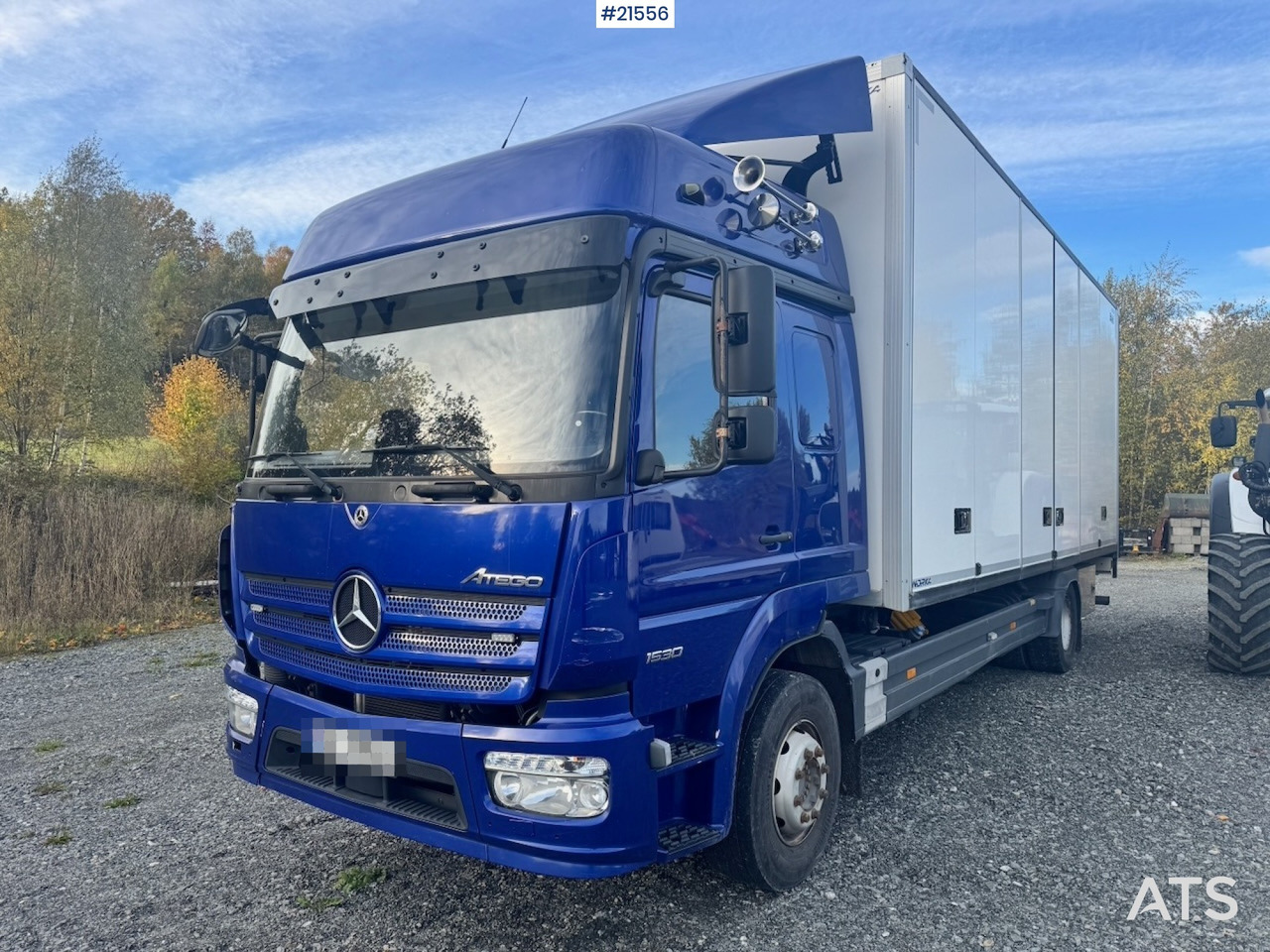 Mercedes Atego 1530 Skapbil m/ Full Sideåpning - Камион фургон: снимка 1 Mercedes Atego 1530 Skapbil m/ Full Sideåpning - Камион фургон: снимка 1