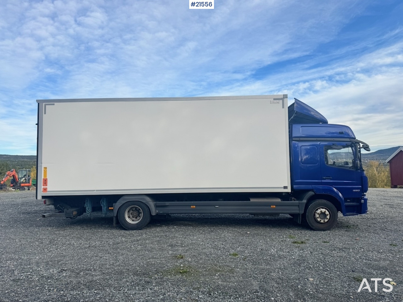 Mercedes Atego 1530 Skapbil m/ Full Sideåpning - Камион фургон: снимка 2 Mercedes Atego 1530 Skapbil m/ Full Sideåpning - Камион фургон: снимка 2