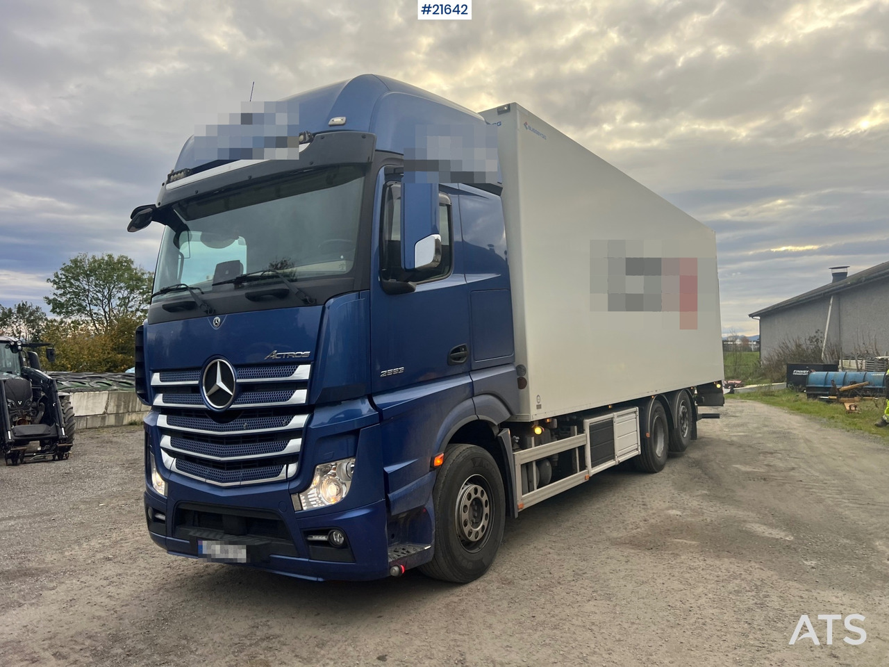 Mercedes-Benz Actrox 6x2 skapbil m/ kjøl/frys aggregat - Камион фургон: снимка 2 Mercedes-Benz Actrox 6x2 skapbil m/ kjøl/frys aggregat - Камион фургон: снимка 2