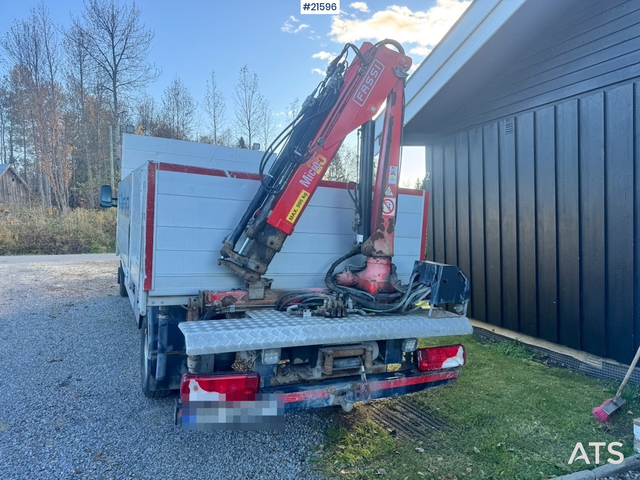 Mercedes-Benz Sprinter 519 4x4 nødslaktbil med vinsj og bakmontert Fassi kran - Товарен бус: снимка 5 Mercedes-Benz Sprinter 519 4x4 nødslaktbil med vinsj og bakmontert Fassi kran - Товарен бус: снимка 5