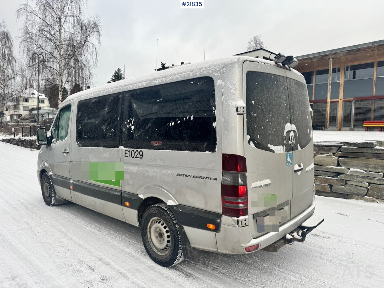 Mercedes Sprinter 316 Minibuss. 9 seter og Rullestolrampe. SE VIDEO - Микробус, Пътнически бус: снимка 4 Mercedes Sprinter 316 Minibuss. 9 seter og Rullestolrampe. SE VIDEO - Микробус, Пътнически бус: снимка 4