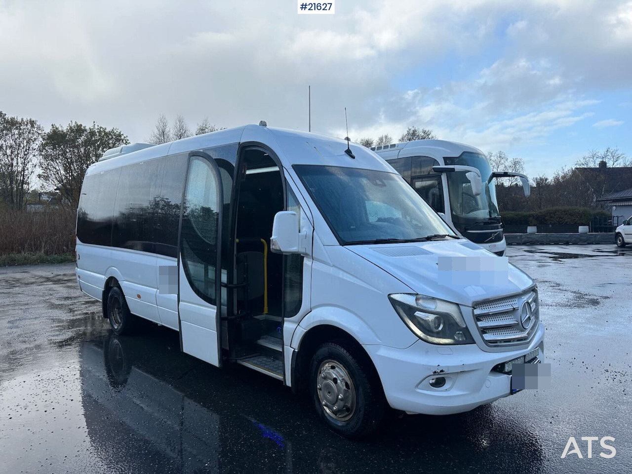 Mercedes Sprinter minibuss 4x2 m/ 16+1 seter, rullestolrampe og handikap plass. - Микробус, Пътнически бус: снимка 4 Mercedes Sprinter minibuss 4x2 m/ 16+1 seter, rullestolrampe og handikap plass. - Микробус, Пътнически бус: снимка 4