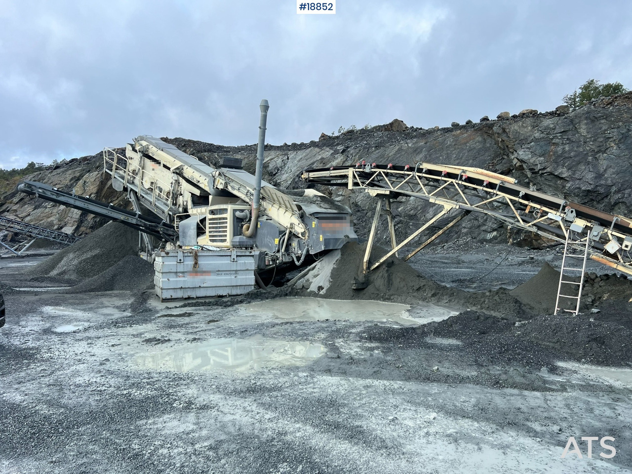 Metso Lokotrack LT220D Finknuser m/ sikt, matekasse og transportbånd - Мобилна трошачка: снимка 5 Metso Lokotrack LT220D Finknuser m/ sikt, matekasse og transportbånd - Мобилна трошачка: снимка 5