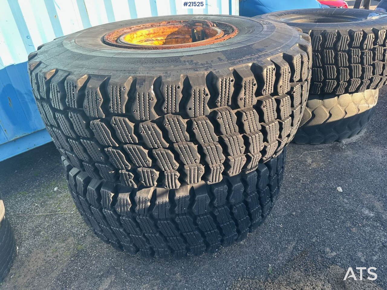 Michelin hjullaster dekk til Volvo L110 - Комплект колела за Строителна техника: снимка 2 Michelin hjullaster dekk til Volvo L110 - Комплект колела за Строителна техника: снимка 2