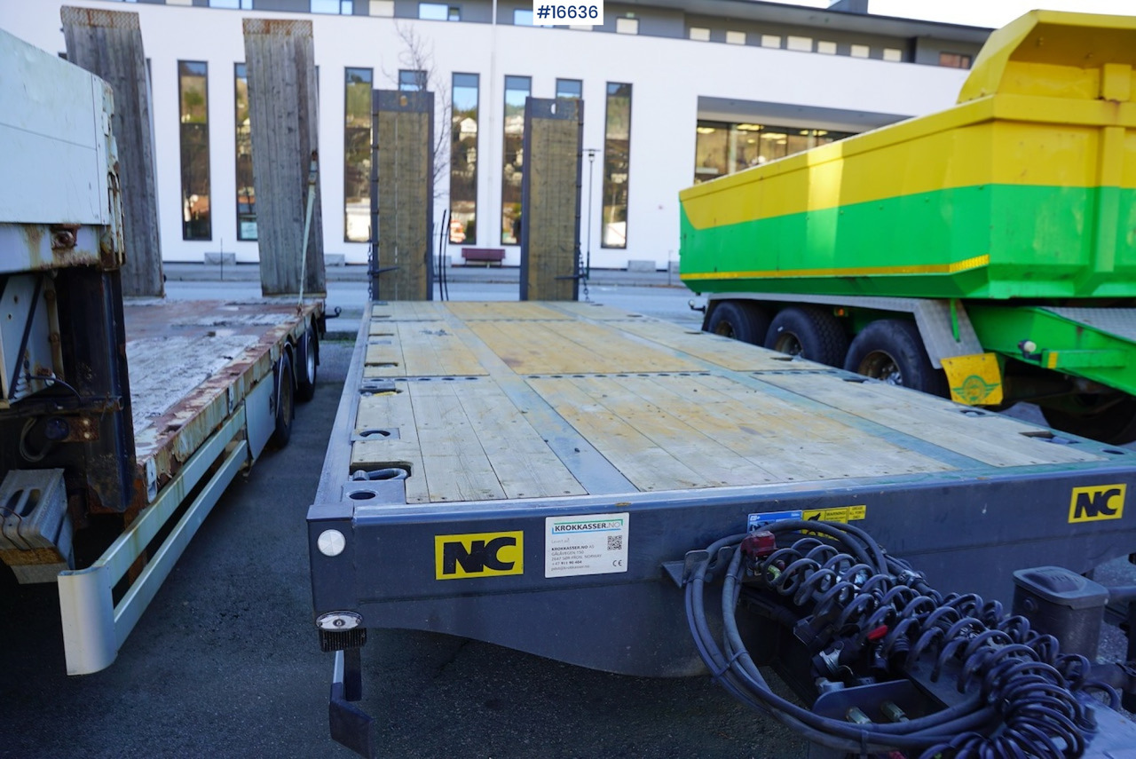 NC Maskinhenger - Нискорамна площадка ремарке: снимка 4 NC Maskinhenger - Нискорамна площадка ремарке: снимка 4