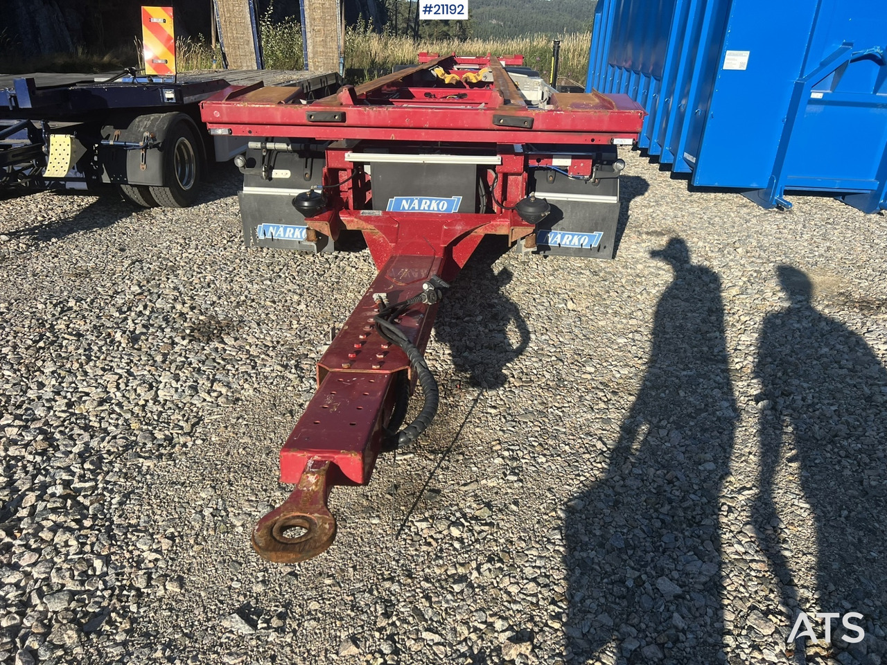 Narko 4 akslet container henger - Мултилифт/ Лифтдъмпер ремарке: снимка 4 Narko 4 akslet container henger - Мултилифт/ Лифтдъмпер ремарке: снимка 4